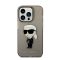 Karl Lagerfeld IML Ikonik NFT hátlap tok Apple iPhone 14 Pro, fekete