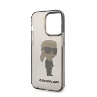   Karl Lagerfeld IML Ikonik NFT hátlap tok Apple iPhone 14 Pro, fekete