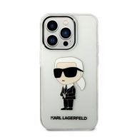   Karl Lagerfeld IML Ikonik NFT hátlap tok Apple iPhone 14 Pro, átlátszó
