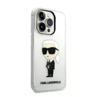   Karl Lagerfeld IML Ikonik NFT hátlap tok Apple iPhone 14 Pro, átlátszó