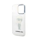 Karl Lagerfeld IML Ikonik NFT hátlap tok Apple iPhone 14 Pro, átlátszó