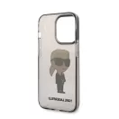 Karl Lagerfeld IML Ikonik NFT hátlap tok Apple iPhone 14 Pro Max, fekete
