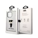 Karl Lagerfeld IML Ikonik NFT hátlap tok Apple iPhone 14 Pro Max, átlátszó