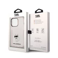   Karl Lagerfeld IML Choupette NFT hátlap tok Apple iPhone 14 Pro, rózsaszín