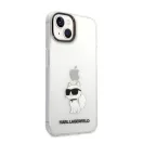 Karl Lagerfeld IML Choupette NFT hátlap tok Apple iPhone 14 Plus, átlátszó