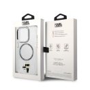 Karl Lagerfeld and Choupette MagSafe NFT hátlap tok Apple iPhone 14 Pro, átlátszó