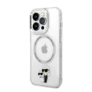 Karl Lagerfeld and Choupette MagSafe NFT hátlap tok Apple iPhone 14 Pro Max, átlátszó