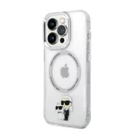   Karl Lagerfeld and Choupette MagSafe NFT hátlap tok Apple iPhone 14 Pro Max, átlátszó