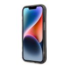 Karl Lagerfeld Liquid Glitter Karl and Choupette NFT hátlap tok Apple iPhone 14 Pro Max, fekete