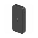 Xiaomi Redmi Power bank / külső akkumulátor, gyorstöltés, 20000mAh, 18W, fekete