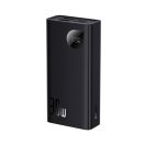Baseus Adaman2 Power bank / külső akkumulátor, 10000mAh, 2xUSB, USB-C, 30W fekete