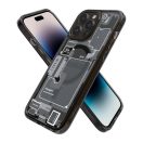 Spigen Ultra Hybrid Apple iPhone 14 Pro tok, Magsafe tok, Zero One tok, szürke