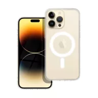 Magsafe szilikon tok Apple iPhone 14 Pro Max, átlátszó