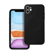 Magsafe szilikon tok Apple iPhone 11, fekete