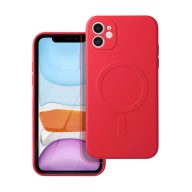 Magsafe szilikon tok Apple iPhone 11, piros