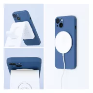 Magsafe szilikon tok Apple iPhone 12 Mini, kék
