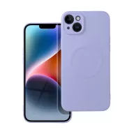 Magsafe szilikon tok Apple iPhone 14 Plus, lila