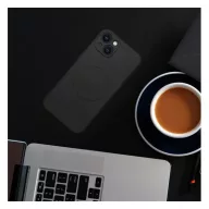   Magsafe szilikon tok Apple iPhone SE 2022/SE 2020/8/7, fekete