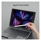 Nillkin Bumper Combo Apple iPad 10.2" billentyűzetes flip tok, fekete