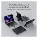 Nillkin Bumper Combo Apple iPad 10.2" billentyűzetes flip tok, fekete