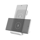 Nillkin PowerTrio 3in1 tripla vezeték nélküli töltő Samsung Watch okosórákhoz, fehér