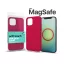 Xprotector Soft Touch Slim MagSafe-rögzítésű szilikon tok Apple iPhone 14 Pro Max, piros