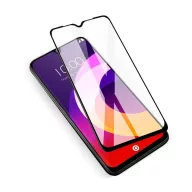   Apple iPhone 14 Pro Max, Full Glue Ceramic hajlított tempered glass kijelzővédő üvegfólia, fekete