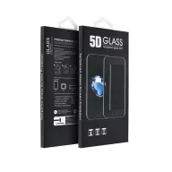   Xiaomi 12T / 12T Pro, 5D Full Glue hajlított tempered glass kijelzővédő üvegfólia, fekete