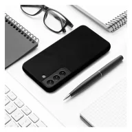   Forcell Silicone Samsung Galaxy S23 Plus szilikon tok, fekete