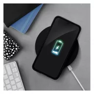   Forcell Silicone Samsung Galaxy S23 Plus szilikon tok, fekete