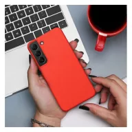   Forcell Silicone Samsung Galaxy S23 Ultra szilikon tok, barack