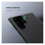   Nillkin Super Frosted Pro Samsung Galaxy S23 Ultra műanyag tok, Fekete