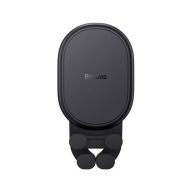   Baseus Stable Wireless autós tartó, szellőzőrácsba, wireless töltő 15W, fekete
