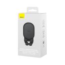 Baseus Stable Wireless autós tartó, szellőzőrácsba, wireless töltő 15W, fekete