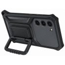 Samsung Galaxy S23 Rugged Gadget, gyári szilikon tok, titán, EF-RS911CB