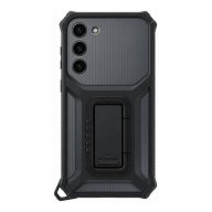   Samsung Galaxy S23+ Rugged Gadget, gyári szilikon tok, titán, EF-RS916CB