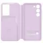 Samsung Galaxy S23 Smart View Wallet, gyári flip tok, levendula, EF-ZS911CV