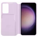Samsung Galaxy S23 Smart View Wallet, gyári flip tok, levendula, EF-ZS911CV