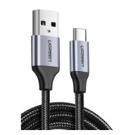   Ugreen USB-C / USB gyorstöltő- és adatkábel, 1.5m, alumínium-fekete