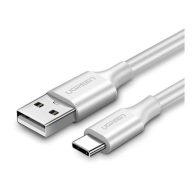 Ugreen USB-C / USB gyorstöltő- és adatkábel, 1m, fehér