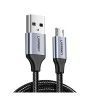 Ugreen USB / microUSB töltő- és adatkábel, 0,25m, fekete