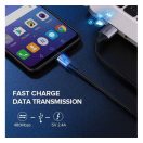 Ugreen USB / microUSB töltő- és adatkábel, 0,25m, fekete