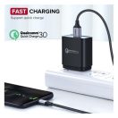 Ugreen USB / microUSB töltő- és adatkábel, 0,25m, fekete