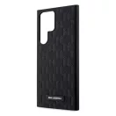 Karl Lagerfeld Saffiano Mono Samsung Galaxy S23 Ultra, szilikon tok, fekete