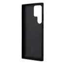 Karl Lagerfeld Saffiano Mono Samsung Galaxy S23 Ultra, szilikon tok, fekete