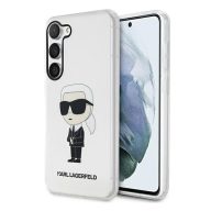   Karl Lagerfeld Ikonik Samsung Galaxy S23+, szilikon tok, átlátszó