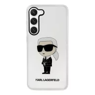   Karl Lagerfeld Ikonik Samsung Galaxy S23+, szilikon tok, átlátszó