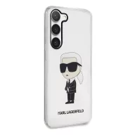   Karl Lagerfeld Ikonik Samsung Galaxy S23+, szilikon tok, átlátszó