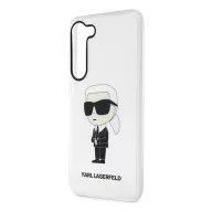   Karl Lagerfeld Ikonik Samsung Galaxy S23+, szilikon tok, átlátszó