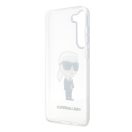 Karl Lagerfeld Ikonik Samsung Galaxy S23+, szilikon tok, átlátszó